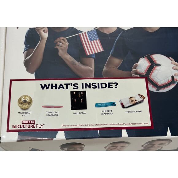 USA Womens National Soccer Team 2019 Collectors Box Set USWNT Players New - Picture 3 of 4